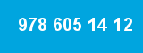 978 605 14 12 978 605 14 12